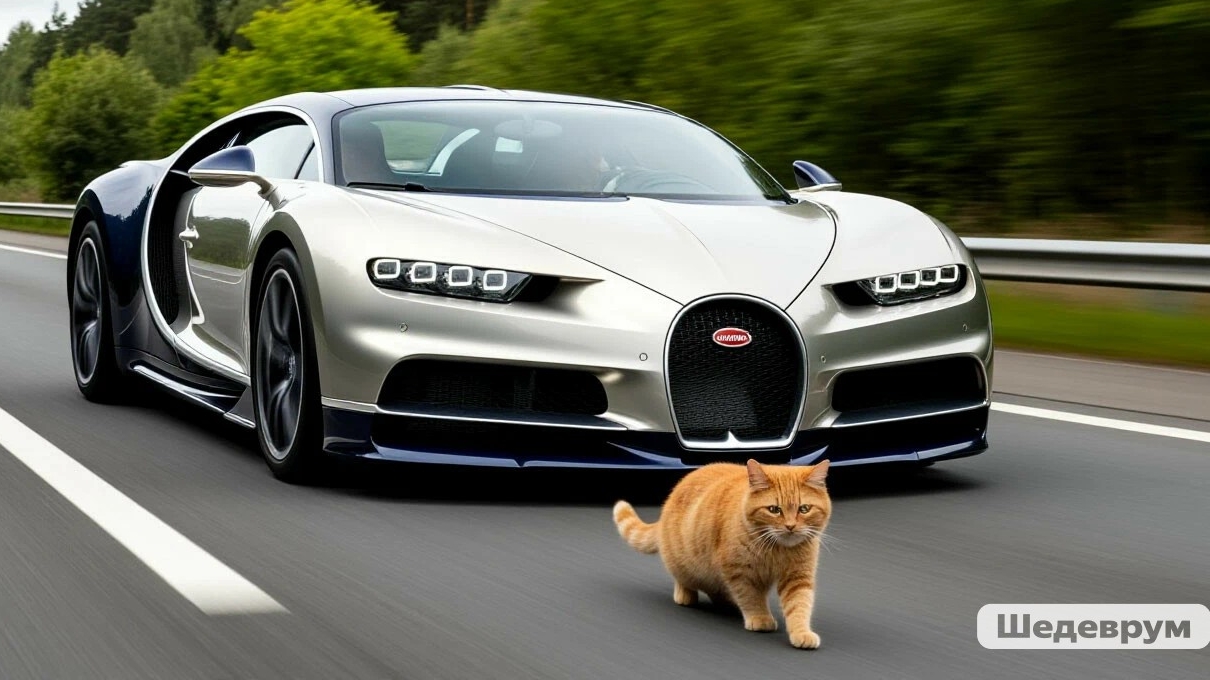 Классное видео о рыжем коте  - 343 выпуск: Рыжий кот по дороге...