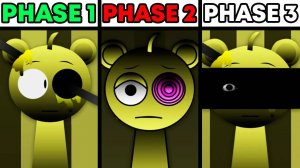 НОВЫЕ МОДЫ Incredibox Sprunki Sprunki Mustard Horror Фаза 1 ПРОТИВ фазы 2 против фазы 3!