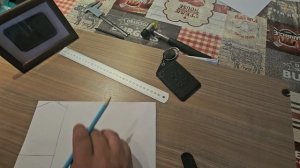 Изделие #2. Чехол для пропуска из кожи, своими руками