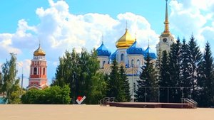 г.Болхов, Орловская область. Идем пешком от Автовокзала до центральной площади