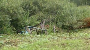 Показываю наш дачный туалет