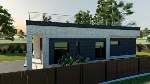 Проект 1-эт дома 144м² №ТБ-15 по технологии ТЕХНОБЛОК