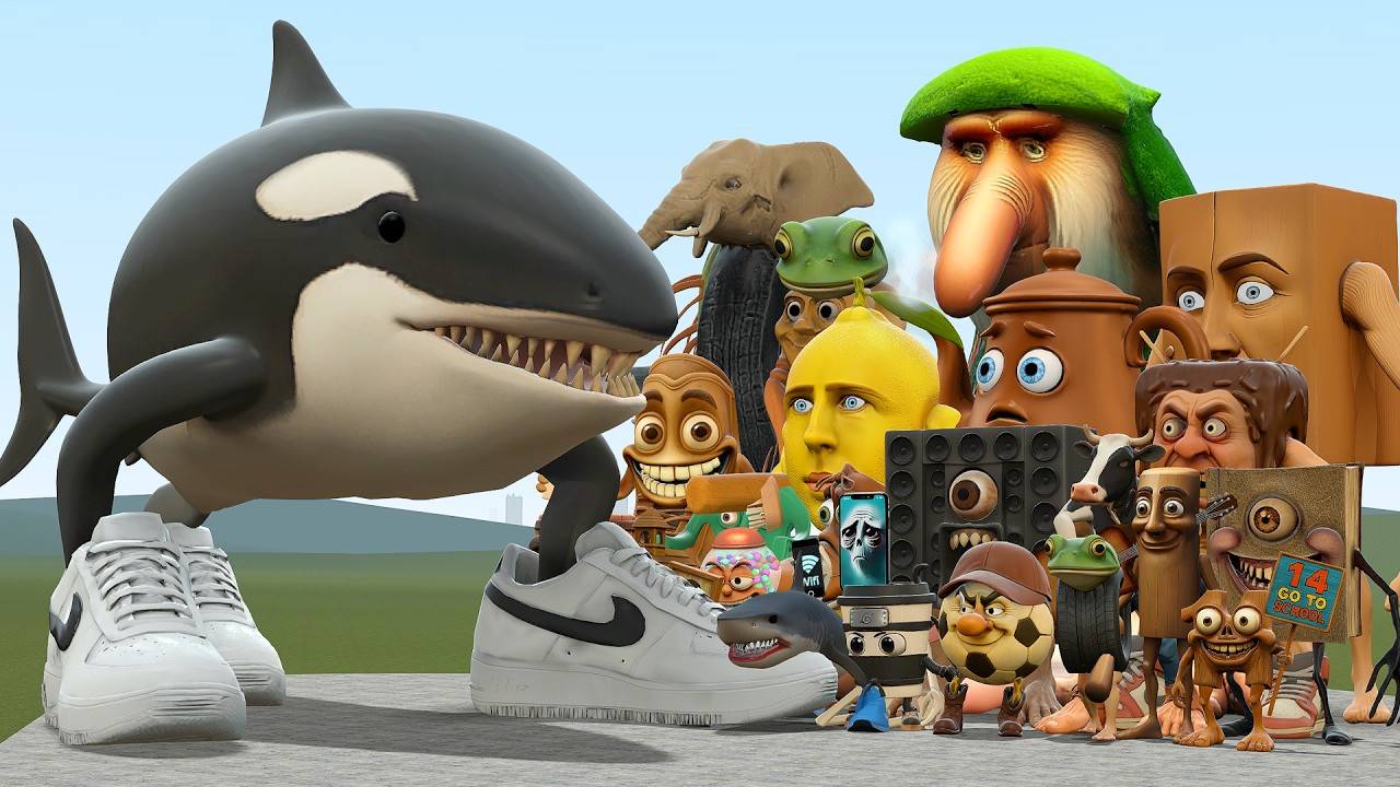 Новая Семейка Мемов Оркалеро Оркала Против Итальянского Брейнрота смотреть онлайн