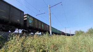 Грузовые и пассажирские поезда на перегоне Архара-Облучье / Часть 3