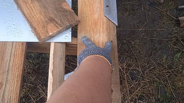 Верстак жестянщика на объекте работ. Вентиляция. смотреть онлайн