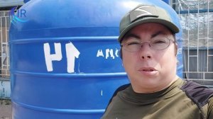 Vie du Donbass - Les sujets de la fédération de Russie apportent de l'eau à la RPD