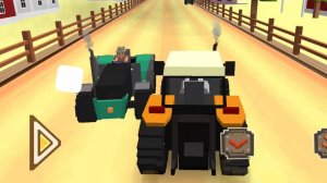 Гонки на тракторах Blocky Farm Racing