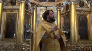 Проповедь иеромонаха Пантелеимона на 9-ю неделю по Пятидесятнице