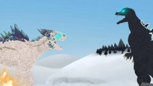 Годзилла финальные войны VS Шимо