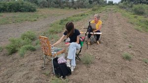 Пленэр в с. Тузуклей Астраханской области.
.mp4