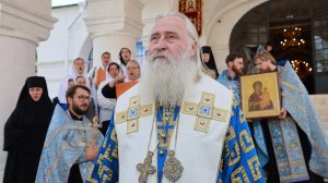 Проповедь митрополита Каширского Феогноста в Новодевичьем женском монастыре 10.08.25