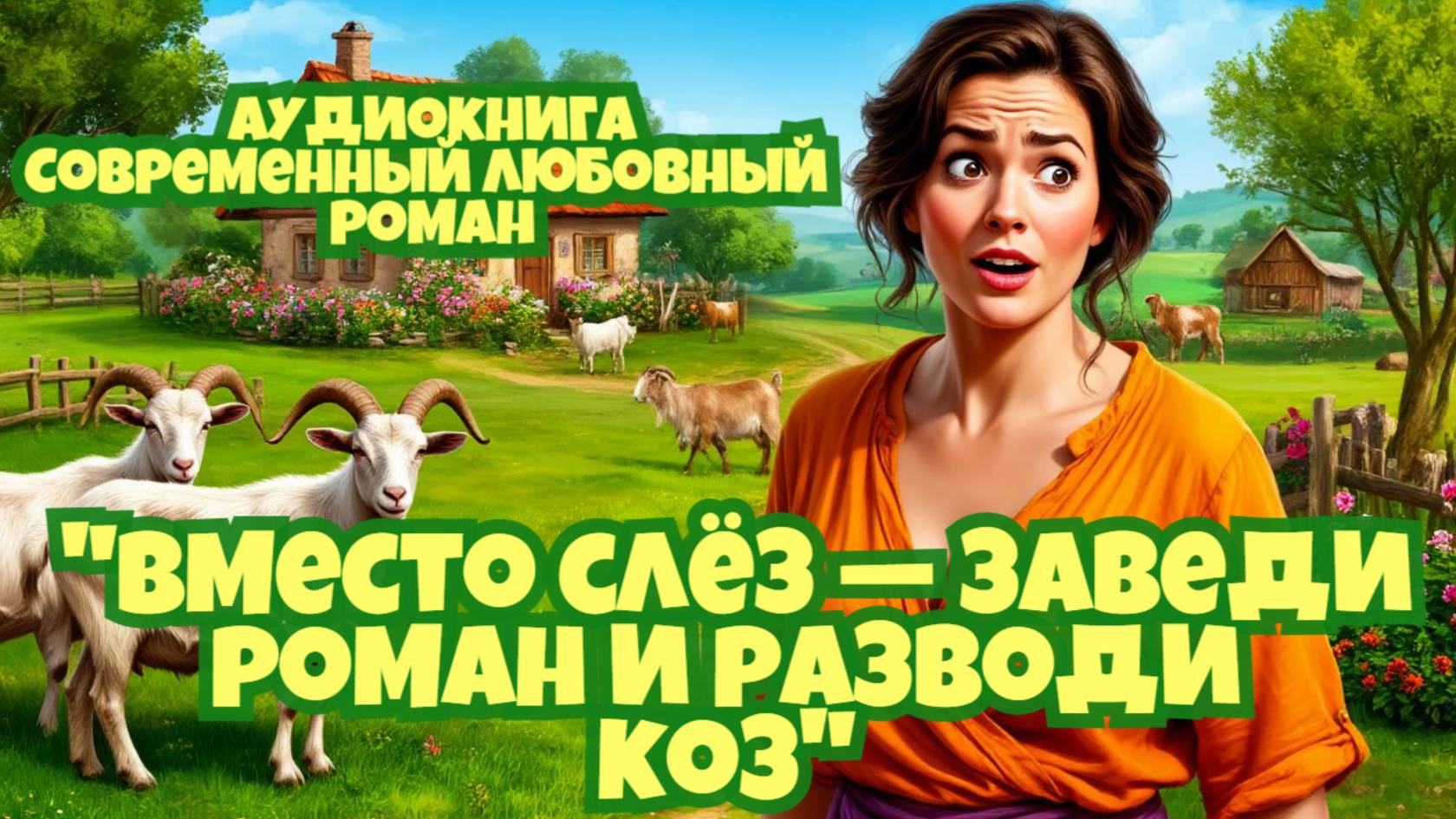 Аудиокнига. Современный любовный роман: " Вместо слез — заведи роман и разводи коз!" смотреть онлайн