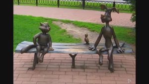 Ожившие памятники животным
