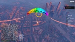 Прохождение парашюта в Majestic RP GTA 5 город