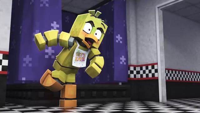 Чика БОЛЬНА!_ ВЕРСИЯ Б _Фазбер и Друзья__ Эпизод 2 Майнкрафт ФНАФ Анимация РУССКАЯ ОЗВУЧКА