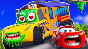 😹🤪КРУТЫЕ ГОНКИ ТАЧЕК МОЛНИИ МАКВИН И ЕГО ДРУЗЕЙ ПРОТИВ АВТОБУСА😹🤪 МУЛЬТФИЛЬМЫ ПРО МАШИНКИ