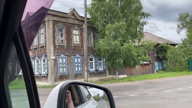 Влог: По купеческому  г. Мариинску на машине. Парк Победы. Памятник картошки .Мемориал. (домашнее.. смотреть онлайн