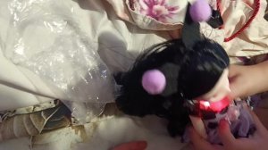 Распаковка куклы  куроми с озон ,поет разные песни ,поющая кукла красивая