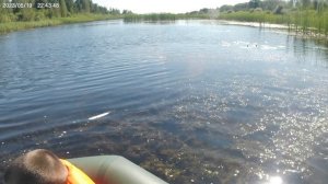 Рыбалка на щуку с сыном ...