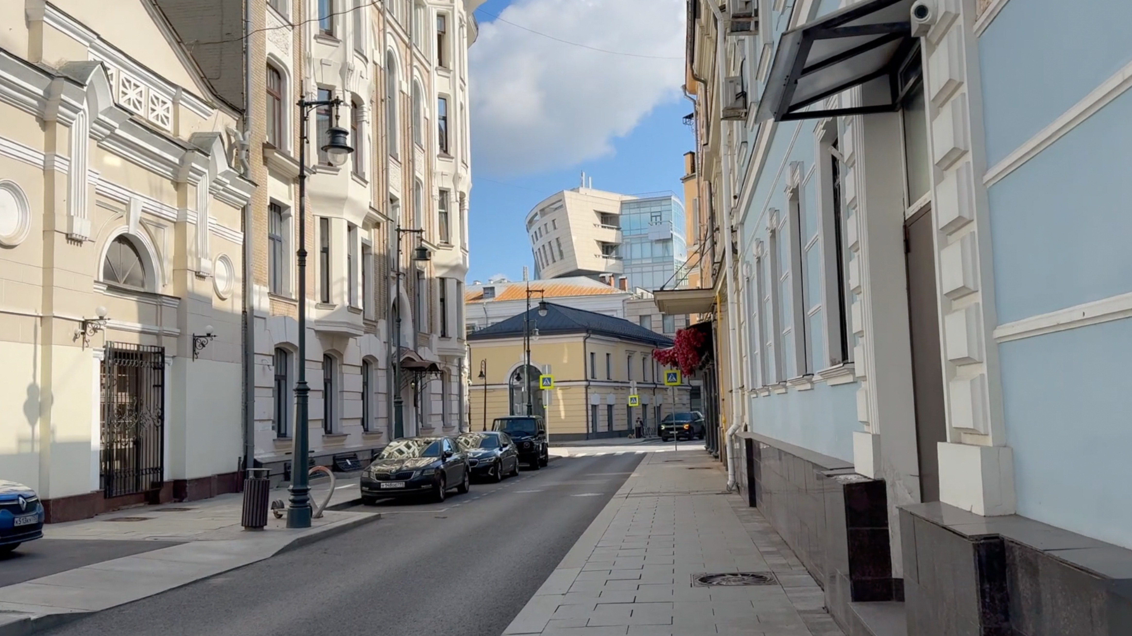 Завтрак в мишленовском ресторане Grace на Патриках, Москва.