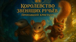 Сказка "Королевство Звенящих Ручьёв: Пропавший Кристалл"