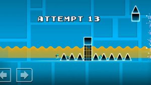 Geometry dash, но мне мешает лава!