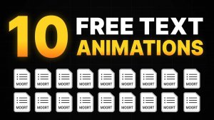 БЕСПЛАТНЫЙ пакет текстовой анимации для Premiere Pro