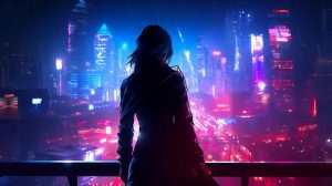 Неоновый город - Завораживающая фоновая музыка в стиле Кибер-панк, неоновая музыка