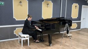 13. Синягина Дарья играет на концерте «На клавишах мая» 18 мая 2025 г.