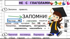 Как пишется не с глаголами