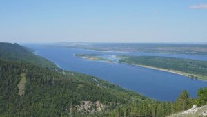 Гора Стрельная на Самарской Луке