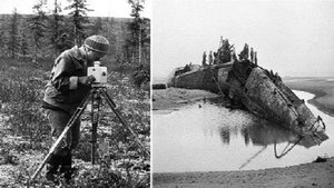 Странный корабль, в глухой тайге, нашли геологи .1970 год