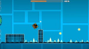 прохожу третий уровень на три монеты в geometry dash