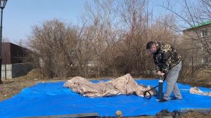Надувная палатка арт 8893