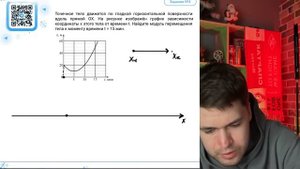 Точечное тело движется по гладкой горизонтальной поверхности вдоль прямой ОХ - №37691