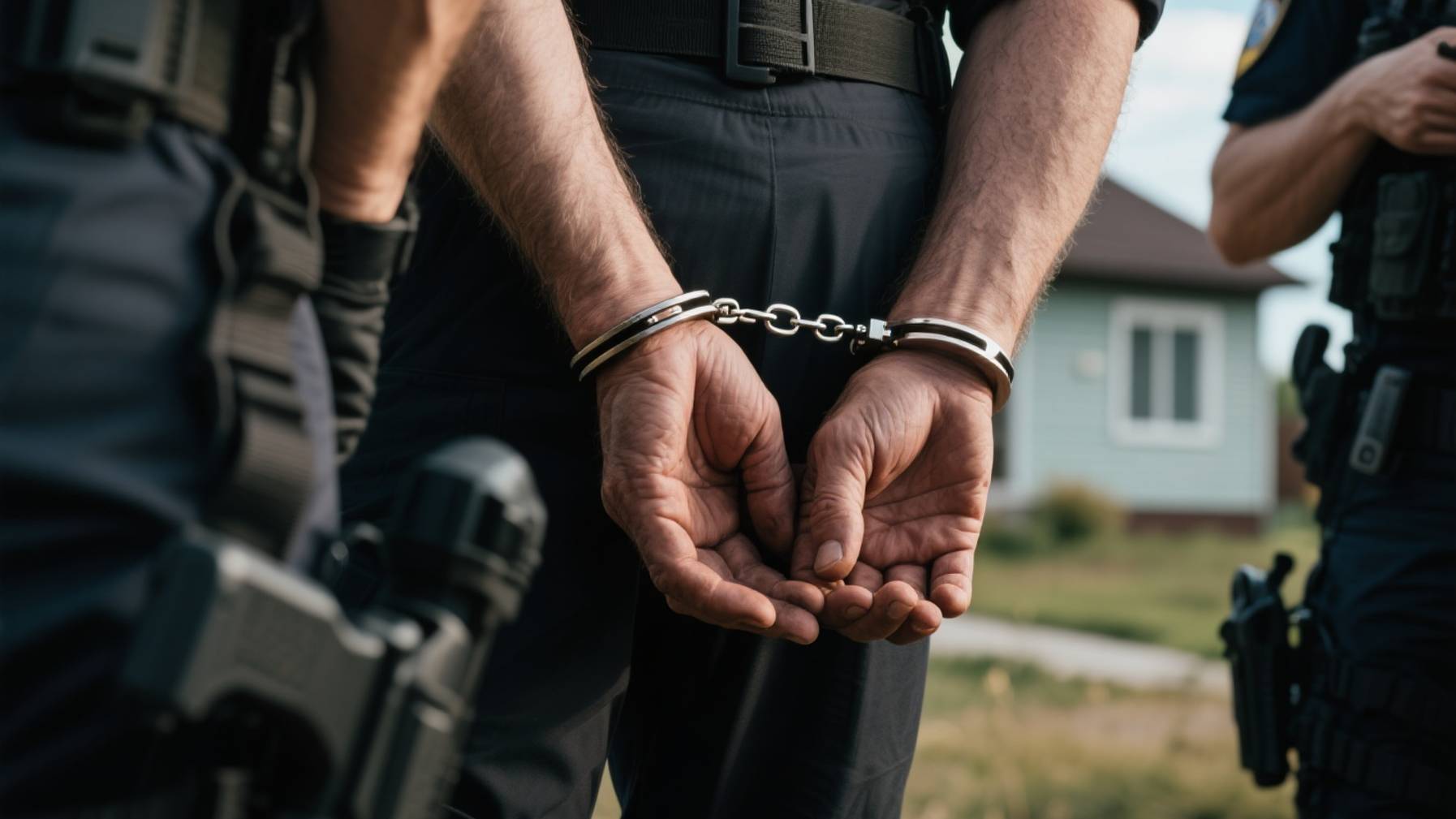 Преступник поджёг релейный шкаф и открыл стрельбу по полицейским когда они пришли к нему домой смотреть онлайн