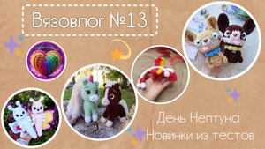 Вязовлог №13|День Нептуна| Новые тесты.