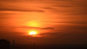 Янтарный закат. Калининград. 09.08.2025