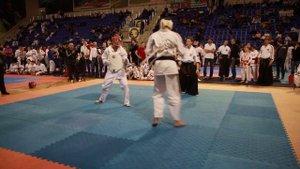 Koshiki Karate International Cup Moscow 2016. Final 85kg. Koval Alexey  VS Poddubhy Sergey