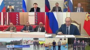 Владимир Путин открыл новую школу в Дагестане