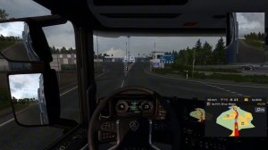 ETS2 Заплутал на таможне))