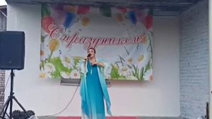 Ещё одна песня с деревенского праздника."ПТИЦА СЧАСТЬЯ".В конце ролика орёл прилетит...😄🌞