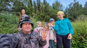 Ловля дачного карася с молодежью. 09.08.25. 👶🎣😁