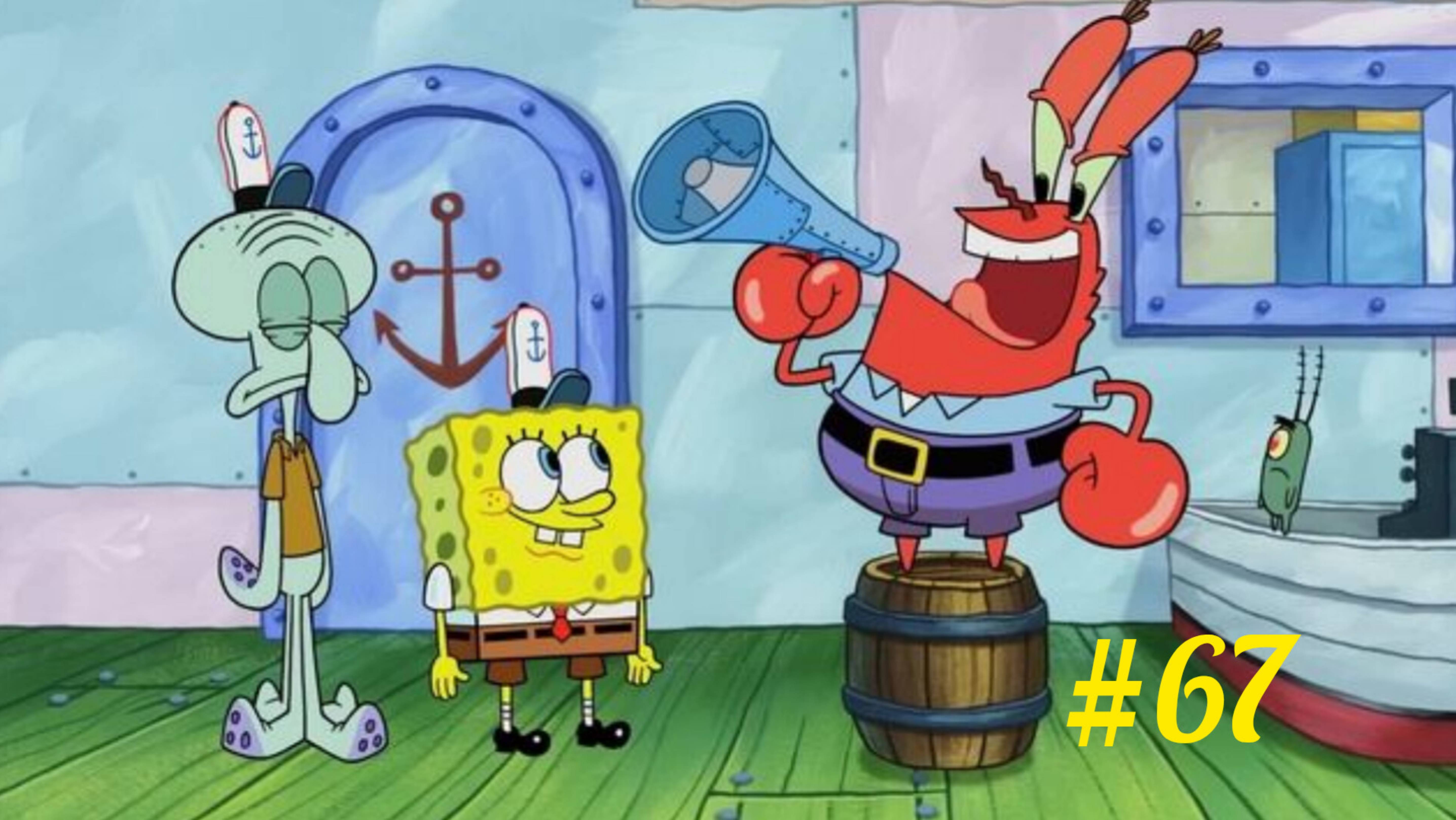 Губка Боб🔥 spongeBob👍 губка боб квадратные штаны😎 игры для детей🤘кулинарный поединок #67 смотреть онлайн