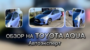 Тайота аква обзор. Всё о гибридах