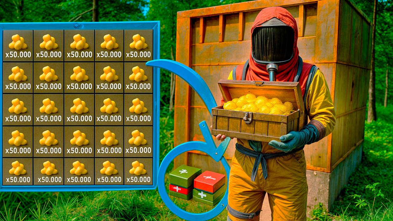 НЫЧКА на КРАЮ КАРТЫ ЗАБИТА МИЛЛИОНАМИ РЕСУРСОВ в RUSTРАСТ!