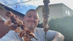 Снова выходные🤪 гриль шашлы овощи гриль купаты и рыба. И всё это в трезвом виде🤣