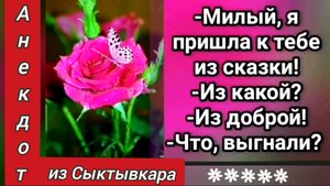 Анекдот из Сыктывкара 😜