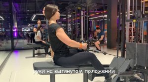 Тяга нижнего блока в кроссовере