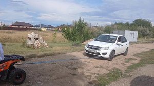 Сможет ли квадроцикло сто двадцать пять кубов потянуть ладу гранту которая весит одну тонну